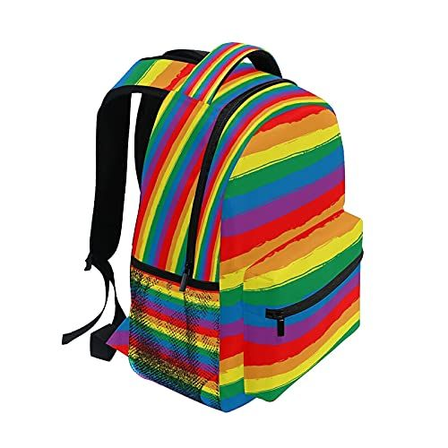 Cute Llama & Ice Cream Kids Backpack - Cartoon School Bookbag For Girls, Big Capacity, Lightweight Polyester - View #8