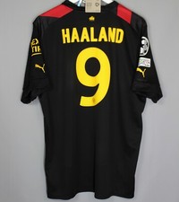 MANCHESTER CITY 2022 2023 AWAY FOOTBALL SHIRT JERSEY UCL 9 HAALAND