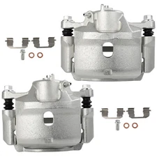 Front Pair Brake Calipers w/ Bracket For 1998 - 2002 HONDA ACCORD 2.3L