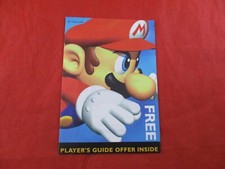Super Mario 64 Nintendo 64 N64 Nintendo Power Offer Insert ONLY GP-NUS-USA