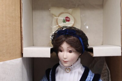 POUPÉE PORCELAINE FRANKLIN Heirloom Jo collection 4 filles Docteur March EUR 50,00 - FR
