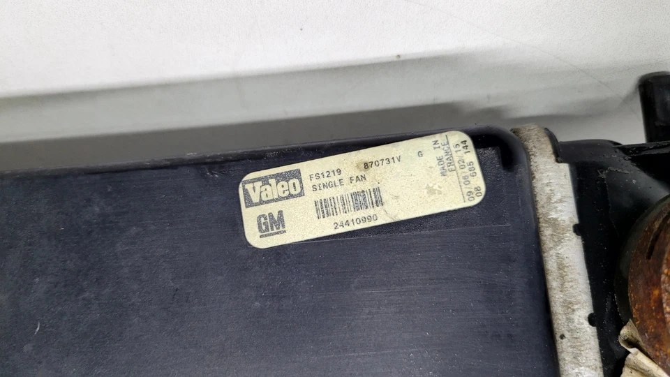 Opel Vectra C - Kühlerpaket Wasserkühler Klimakühler Lüfter 24410990 (08) - Bild 4 von 4