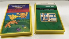 Texas Instruments TI-99/4A Cartridge Game w manual A  maze  ing And Munch Man