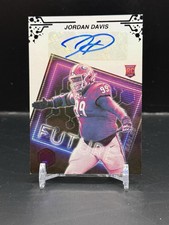 2022 Panini Elements - Future Signs Autographs Purple #FS-JD Jordan Davis /99 RC