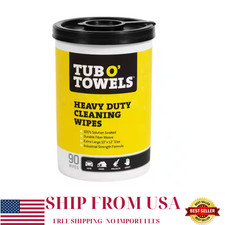 Citrus Scent Heavy-Duty Cleaning Wipes 90-Count 