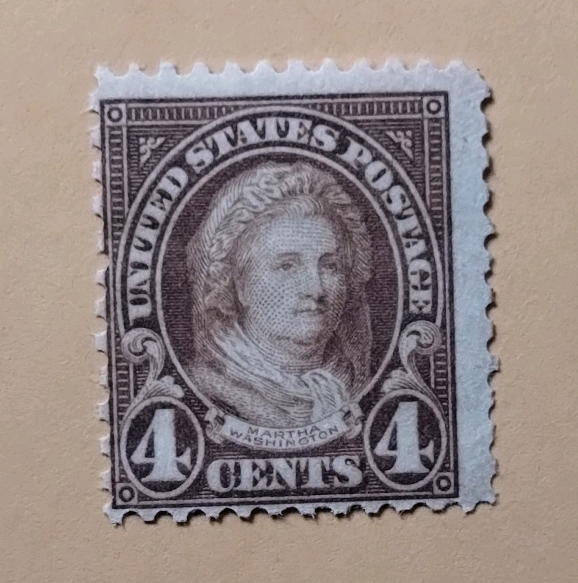 US 4 Cent Washington Black Postage Stamp Mint Never Hinged MNH Uncancelled