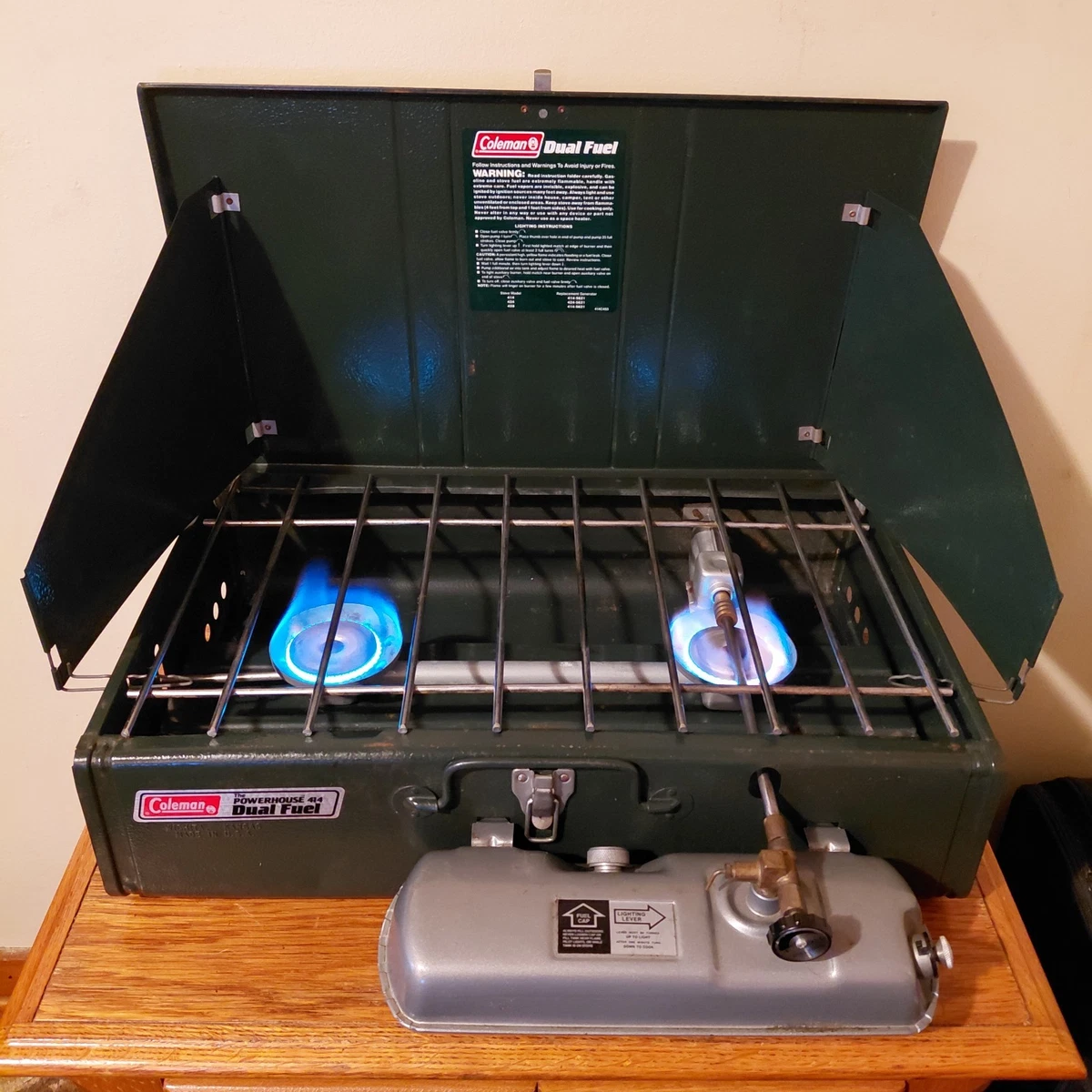 Coleman Dual Fuel Stove 424 for sale | eBay