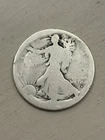 1916 Or 1917 D United State Of America Walking Liberty Half Dollar 90% Silver