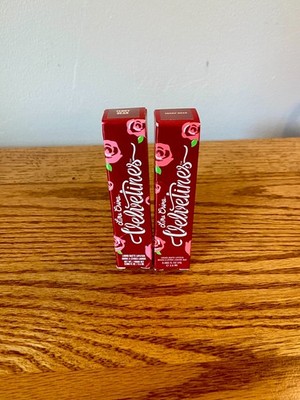 (2) Lime Crime Velvetines Liquid Matte Lipstick Teddy Bear Vegan (NEW) Brown SET