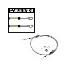 Hurst Shifter Cable 5 Ft. Length Eyeleteyelet Ends Gray Each 5000029 Hurst Shifter Cable 5 Ft. Length Eyeleteyelet Ends Gray Each 5000029