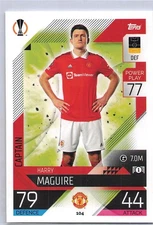 2022-23 Topps Match Attax UEFA Champions & Europa Leagues #104 Harry Maguire