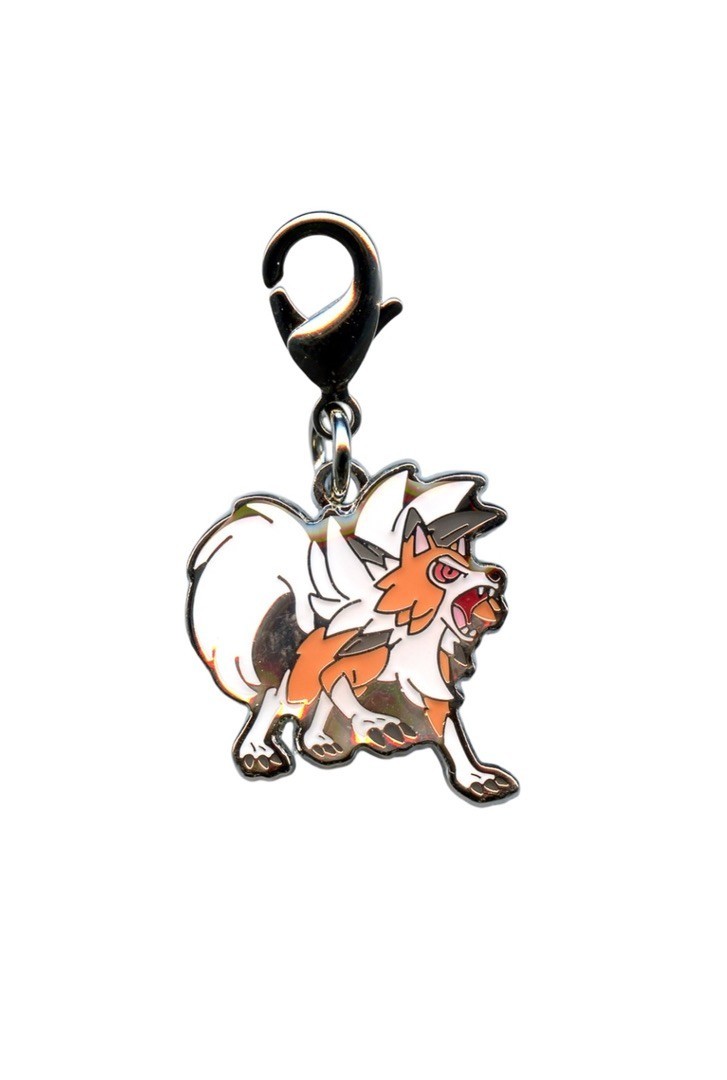 Dusk Form Lycanroc 745 Key Chain CHARM National Pokedex Pokemon