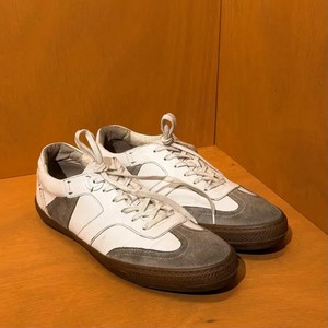 Diesel Italy Black Gold Line German Military Sneakers 265 Cow Leather