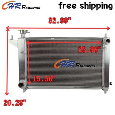 44mm Aluminum Radiator for 1994-1996 Ford Mustang GT GTS SVT V6 V8 3.8/5.0 MT