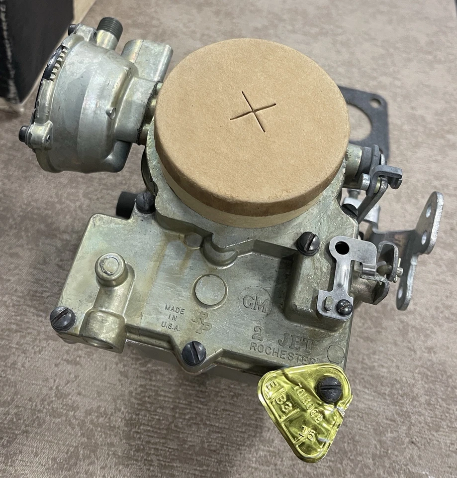 Nuevo de Lote Antiguo Pontiac Rochester 1959 Carburador 2 Jet 420 E Tempest Opción Hid. Foto 2 de 4