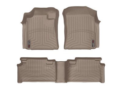 WeatherTech Floor Mats FloorLiner for - Toyota Tundra - 1st & 2nd Row