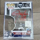 Funko Pop! Lawrence Taylor #79 NFL Football Vinyl Figure Autographed BAS BC86373