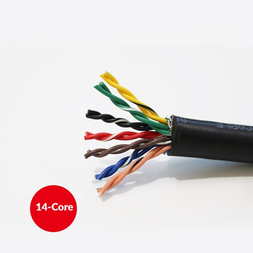 RVSP 485 Signal Wire Double Twisted Shielded Cable 2/4/6/8~20-Core 0.15mm²-1mm² - Picture 17 of 19
