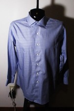 BROOKS BROTHERS Blue "Regent" Long Sleeve Dress Shirt Men's Size 17/34-35 NWOT