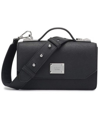 DKNY Perla  Flap Crossbody Bag in Black and Zambia