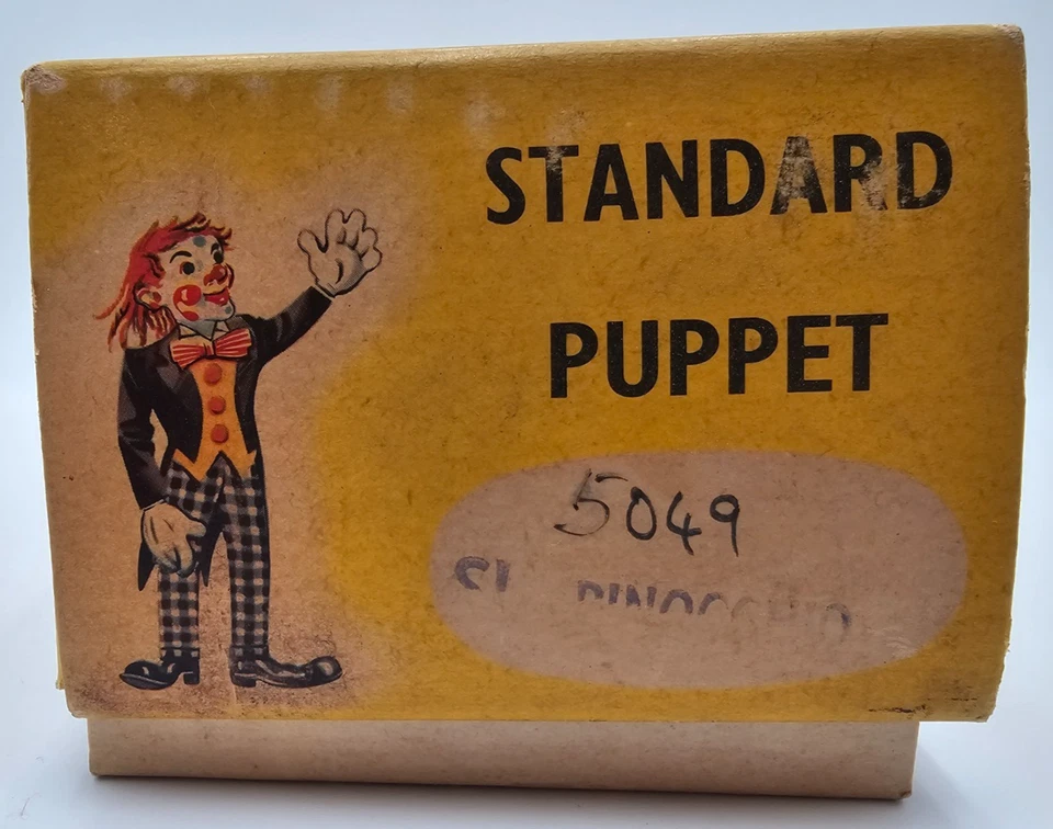 ESCASO N.O.S. CAJA TÍTERES PINOCHO PELHAM AÑOS 60 DISNEY CON INSTRUCCIONES Foto 3 de 3