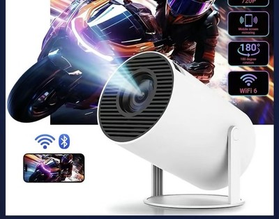 4K HD Projector USB HDMI WiFi Bluetooth Home Theater Display Wall Projector