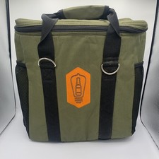 Bottle Logic Brewing Insulated Craft Beer Bottle Carrier Crypto Storage GreenBag