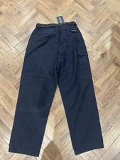 Image of Craghoppers Mens Classic Kiwi Walking Trekking Casual Trousers In Navy 32S