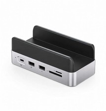 USB-C Hub for Mac Mini M4 Pro Stand SSD Enclosure M.2 NVME WITH NO SSD