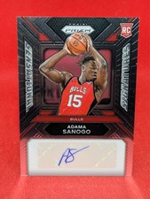 2023-24 Prizm #SS-AO Adama Sanogo Sensational Signatures Rookei Auto Bulls