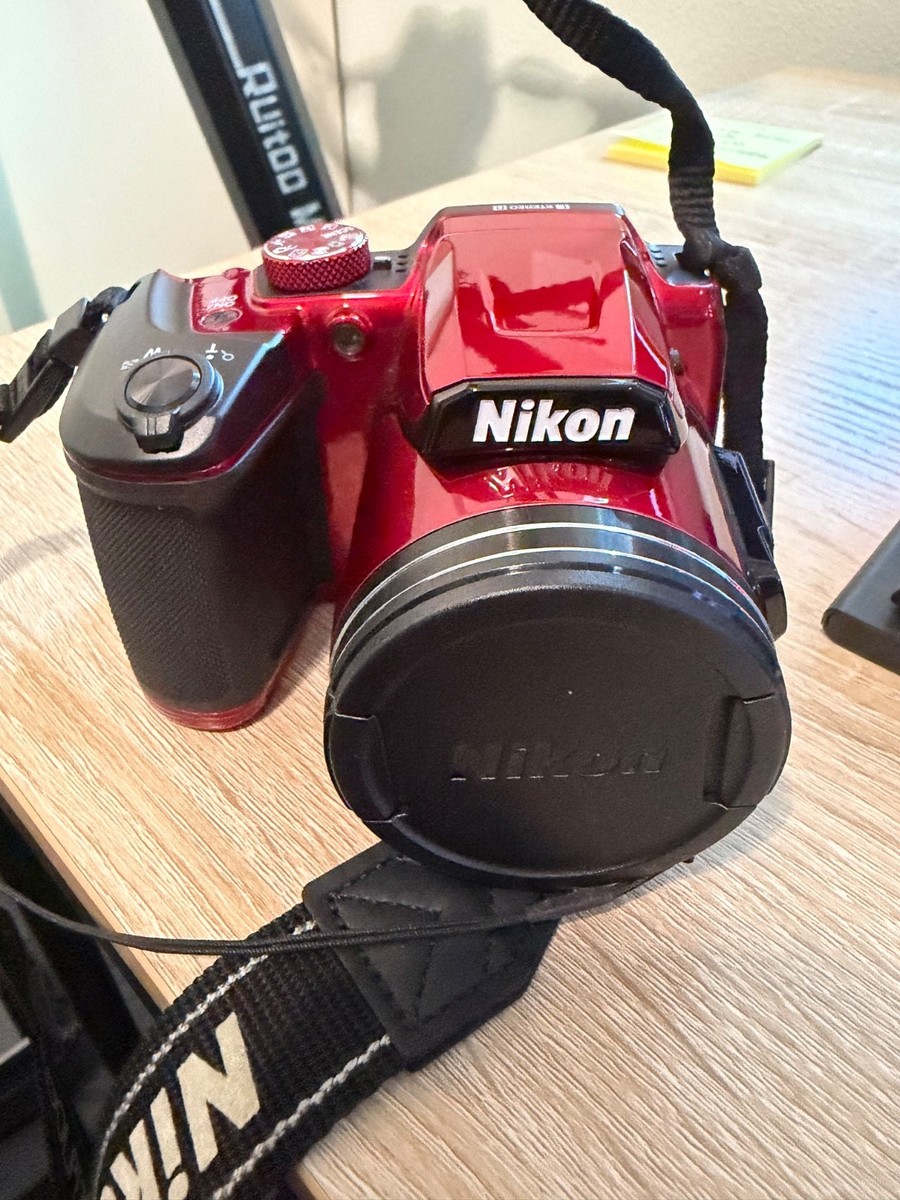 Nikon ニコン COOLPIX B500 ワインレッド Amazon.com : Nikon B500 16 MP Point & Shoot Digital Camera, Plum