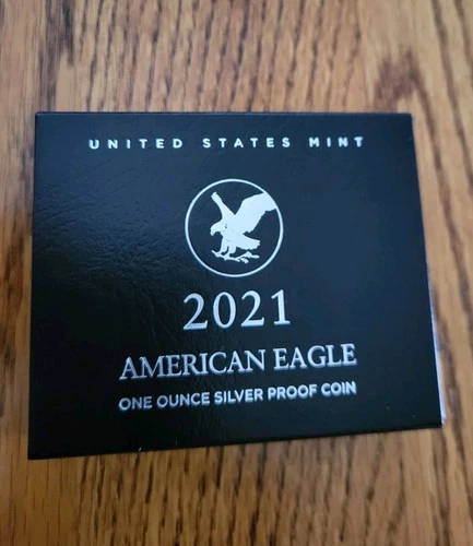 2021 San Francisco American Eagle One Ounce Silver Proof 21EMN Free Shipping