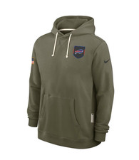 Buffalo Bills Nike 2025 Salute Service Sideline Dri-Fit Hoodie-SIZE: XL-NWT