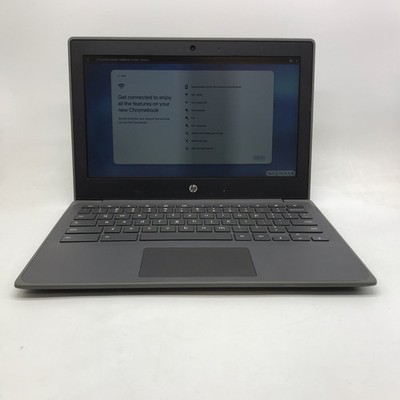HP Chromebook 11A G8 EE Laptop 11.6'' AMD 4GB RAM 32GB SSD C Grade Cosmetic Wear