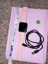 Letsfit Bluetooth Smart Watch Heart Rate Men Women Fitness Tracker pink 