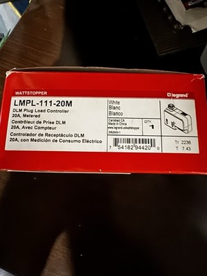 Legrand Wattstopper LMPL-111-20M Plug Load Controller