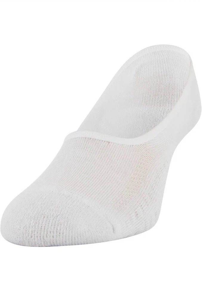 Peds Women's Midcut No Show 6pk Socks - 8-12 Gray Black White C697 - Image 2 of 4