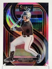 James Tibbs III 2025 Panini-Select Baseball Pink & Purple Prizm 033/199 #171