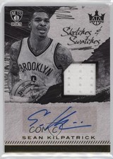 2017 Panini Court Kings Sketches & Swatches /399 Sean Kilpatrick Auto Sketch 5h8
