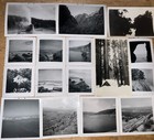 16 Vintage Landscape Scenic Old Snapshots Photos Black White Lot Photographs — photo 2