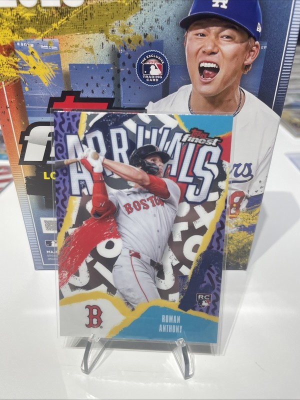 2026 Topps Finest Baseball ROMAN ANTHONY Arrivals Insert RC #A-2 Boston Red Sox