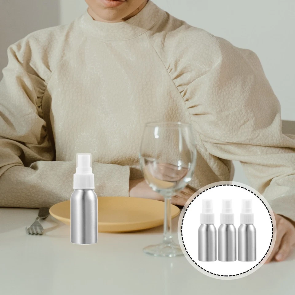 3 Pcs Aluminum Sprayer Bottles 50 Ml Multi Function Spray Bar Tools