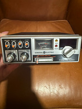 General Electric 3-5814B CB 9-Channel Mobile Radio w/ ANL, PA Black/Silver
