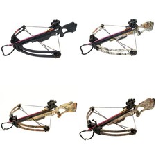 175 lb Black / Camouflage Crossbow Bow +Red Green Dot Scope +4 Bolt +Quiver +etc