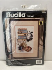 Bucilla 40869 Native Heritage Crewel kit Nancy Rossi 12 X 16 NEW
