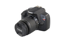 Canon EOS Rebel T5 DSLR Camera w/ 18-55mm Lens FOR PARTS Not Working