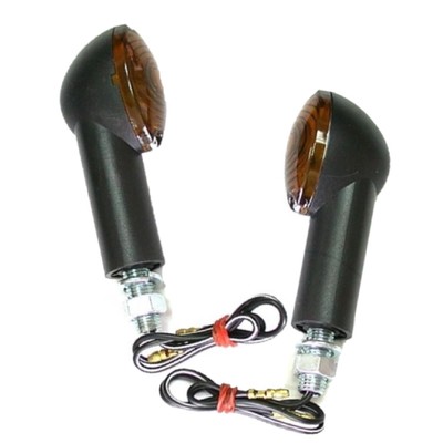 2X Pieces Mini Cat Eye Indicators for Suzuki GSF 400 600 1200 Bandit NEW