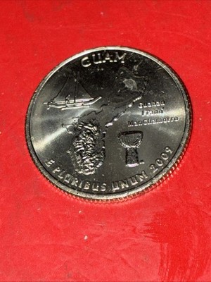 2009 P Guam US Territories Quarter   BU   #260215