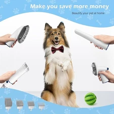 Dog Grooming Vacuum Kit with 5 Tools **FREE SHIPPING**
