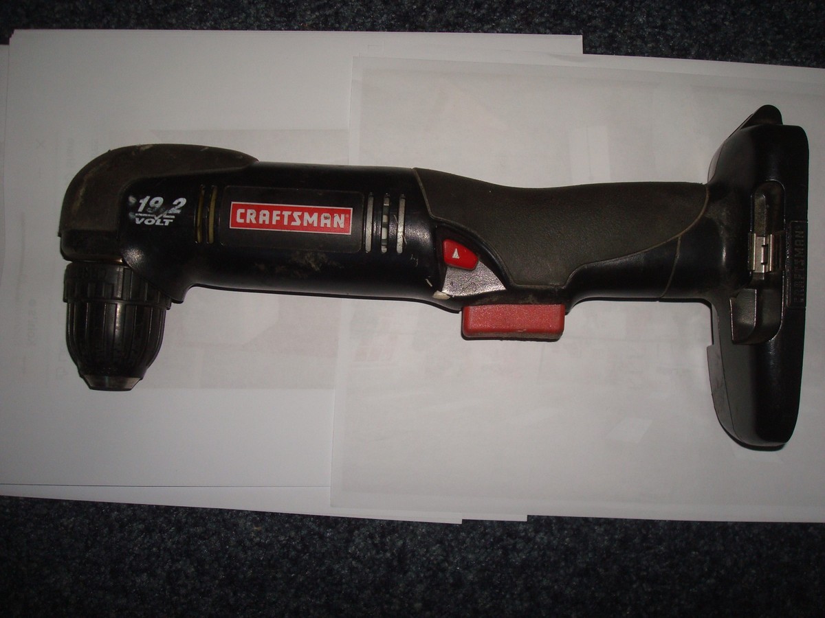 Sears Craftsman Right Angle Drill No Battery